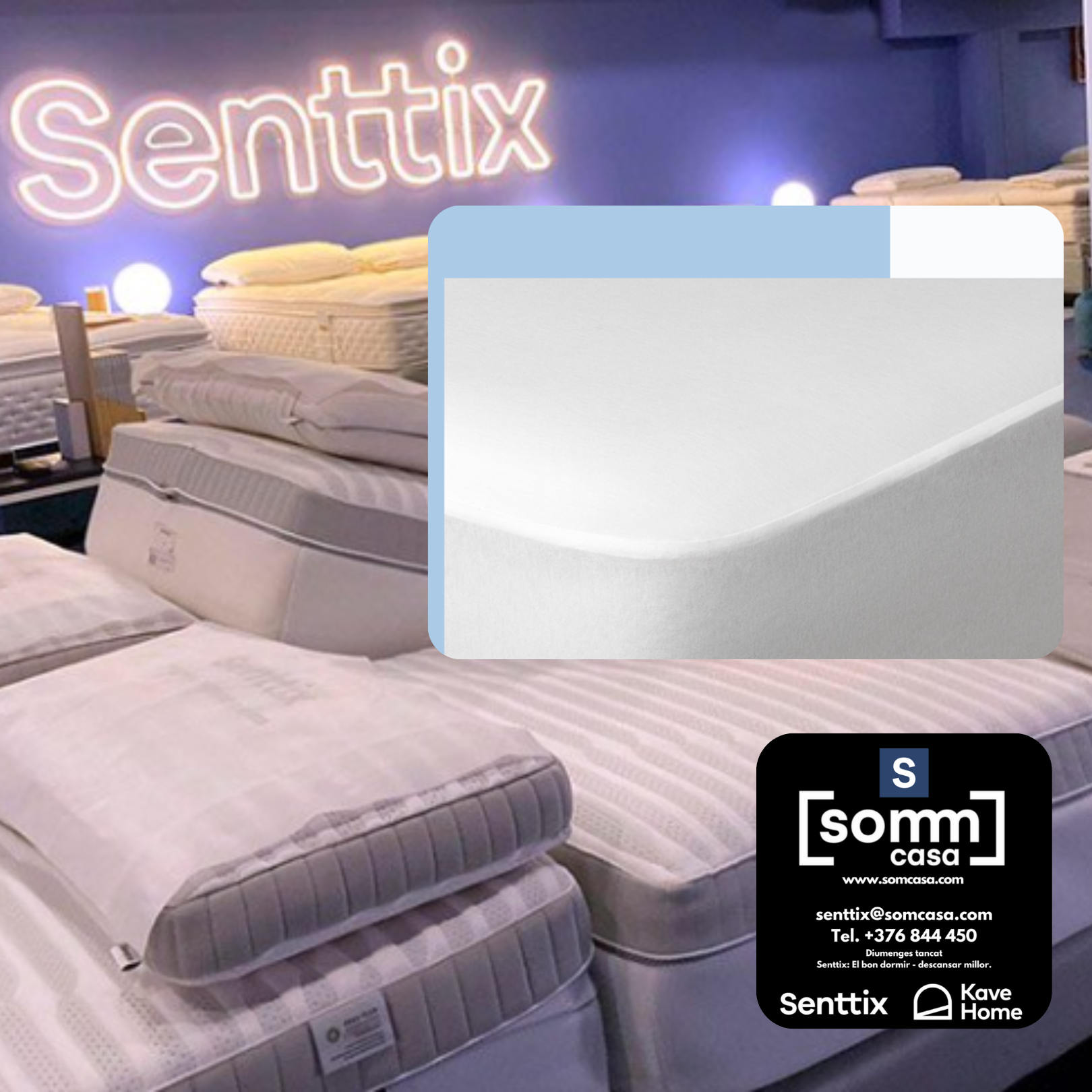 "Mali". Protector impermeable de "Tencel®" Protector confeccionat amb teixit "Tencel®" impermeabilitzat amb una fina capa de "PU" que ho fa, alhora, transpirable.  Ajustable a les cantonades mitjançant elàstics. Vàlid també com a llençol de baix. Teixit de fibres "Tencel®". El Tencel® és una fibra de cel·lulosa natural que, igual que el cotó, s'obté mitjançant un procés totalment ecològic. El Tencel® produeix una exquisida i sedosa sensació al contacte amb la pell, cosa que el fa ideal per a pells sensibles o delicades. En comparació amb altres materials, absorbeix la humitat i seca més ràpidament, ajudant que el llit sempre estigui agradablement fresc.  És, a més, un fantàstic inhibidor natural de bacteris i àcars, més resistent i durable que el cotó. #SENTTIXAndorra #MillorsMatalassos #MatalassosDeQualitat #DescansPerfecte #ConfortiBenestar #BotigaDeMatalassos #ServeiExcel·lent #AndorraShopping #SalutIDescans #DescansReparador #SomnisDolços #SatisfaccióGarantida #ConfortDeLuxe #DormirBé #MatalassosPremium #DescansDeQualitat #ExperiènciaDeDescans #QualitatSenttix #AtencióAlClient #BenestarTotal #Dormirmillor #matalassosandorra #andorramatalassos https://dormirmillor.com/mali-protector-confeccionat-amb-teixit-tencel-impermeabilitzat-amb-una-fina-capa-de-pu-que-ho-fa-alhora-transpirablemali-protector-confeccionat-amb-teixit-tencel-impermeabilitzat-amb-una-fi/